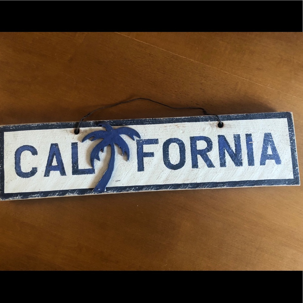 Brandy Melville Style “California” Sign